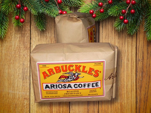 Arbuckles Arbuckles' ariosa blend coffee.