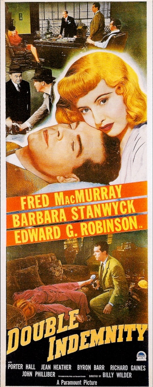 Double Indemnity movie poster Double Indemnity movie poster.