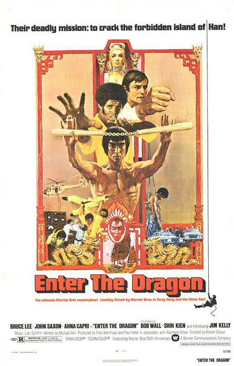 Enter the Dragon movie poster Enter the Dragon movie poster.