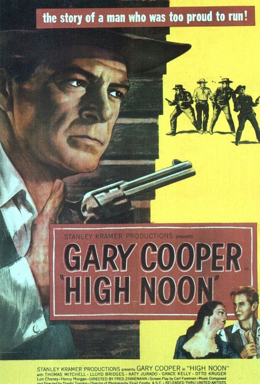 High Noon movie poster High Noon movie movie poster.