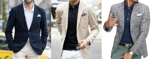 Polo with coat different styles.