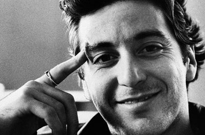 Vintage man wearing index ring finger portrait.