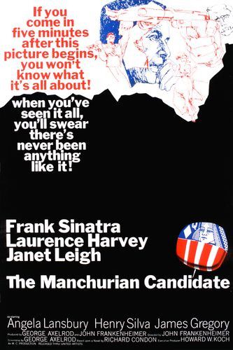 The Manchurian Candidate movie poster The Manchurian Candidate movie cover.