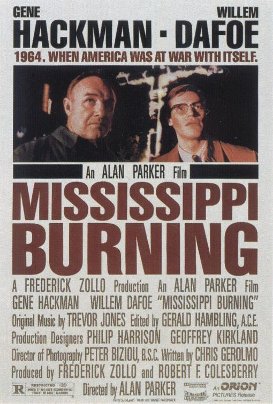 Mississippi Burning movie poster Mississippi Burning movie cover.
