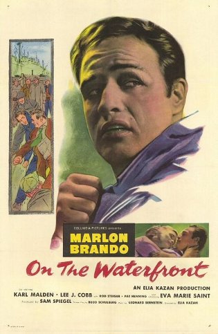 On the Waterfront movie poster On the Waterfront movie.