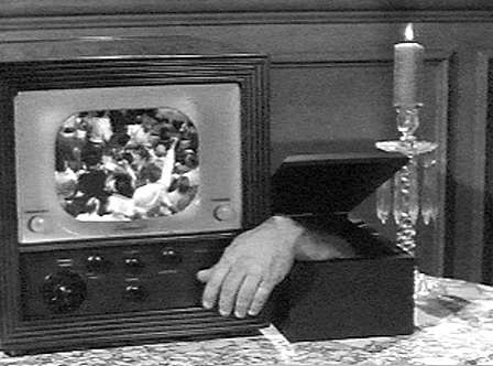 addams family hand Addams family thing hand in box halloween trick.