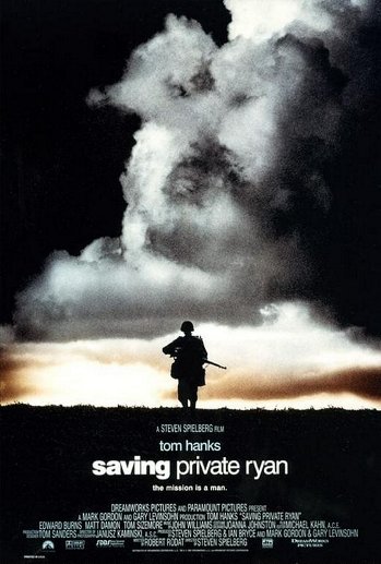Saving Private Ryan movie poster Saving Private Ryan movie poster.