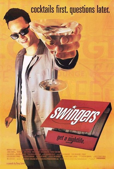 swingers movie poster Swingers movie cover.