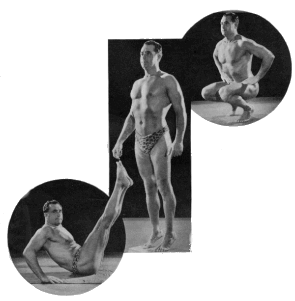 charles atlas exercises Vintage Charles Atlas doing exercises.