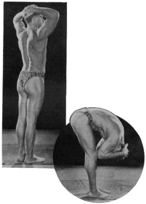 charles atlas exercises Vintage Charles Atlas doing exercises.